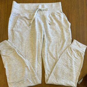 Lululemon Athletica Light Gray Joggers